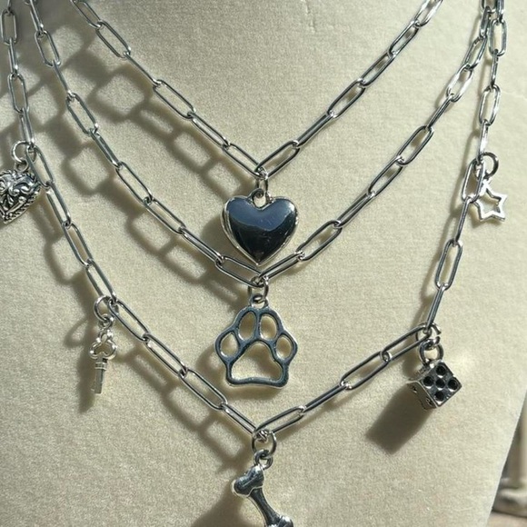 Paw Charm Necklace - Picture 1 of 2